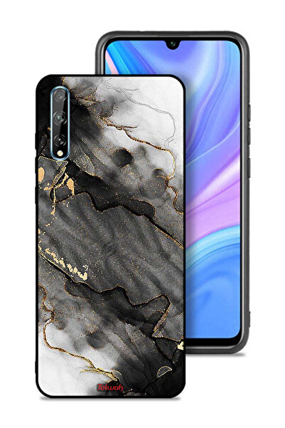 Tolwak غطاء حماية لهاتف هواوي بي سمارت إس - رخامي لامع