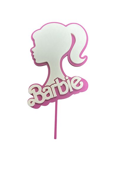 X Metal Quality Plastic Cake Decoration Barbie New