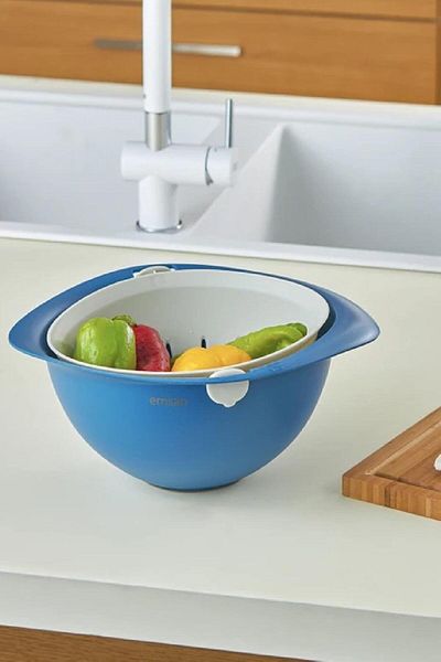 Mena Rise Şirinshop Benefito Practical Navy Blue Strainer 1108107