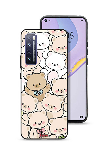 Tolwak غطاء حماية لهاتف هواوي نوفا 7 5G بنقشة الدببة