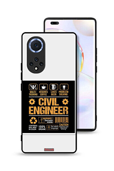 Tolwak غطاء حماية لهاتف هواوي نوفا 9 برو، ملصق مهندس مدني