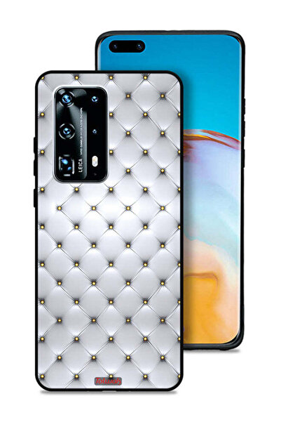 Tolwak غطاء حماية لهاتف هواوي بي 40 برو بلس 5G مطبوع عليه دبابيس على القماش