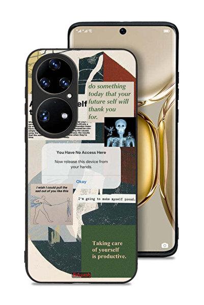 Tolwak غطاء حماية لهاتف هواوي بي 50 برو - اسمح لنفسك بالنمو