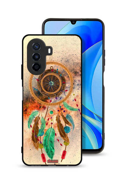 Tolwak غطاء حماية لهاتف هواوي نوفا Y70 بتصميم ماندالا ريش معلق