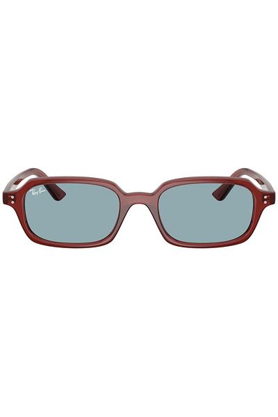 Ray-Ban Ray‑Ban Zuri RB4455 680980 – Ochelari unisex, Rosty Brown, Lentile Blue Bio‑Polyamide, Mărime 52