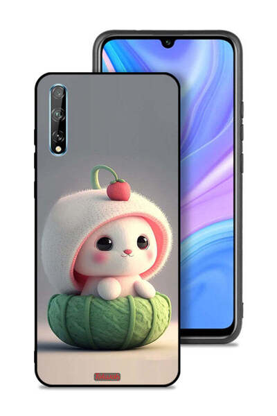 Tolwak غطاء حماية لهاتف هواوي Y8p - أرنب صغير لطيف