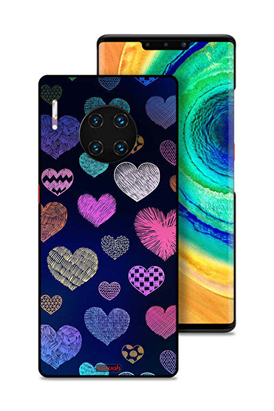 Tolwak غطاء حماية لهاتف هواوي ميت 30 إي برو 5G بنقشة قلوب داجا