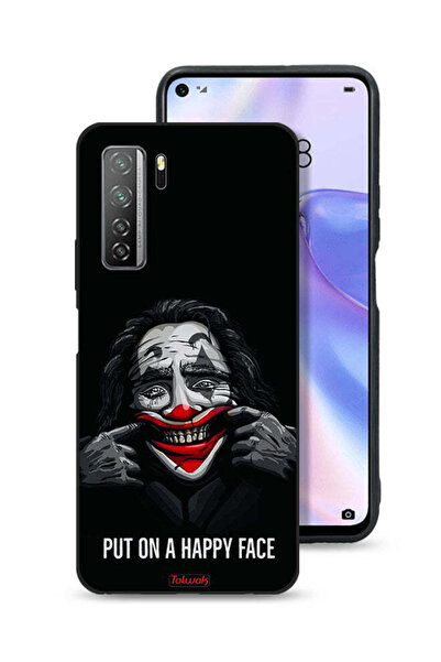 Tolwak غطاء حماية لهاتف هواوي P40 لايت 5G بوجه سعيد