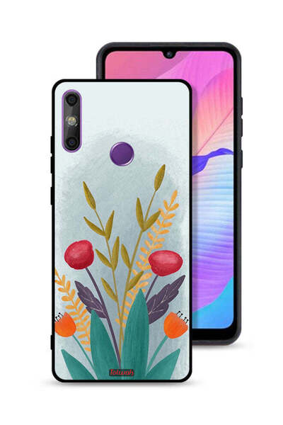 Tolwak غطاء حماية لهاتف هواوي إنجوي 20e برسومات نباتية
