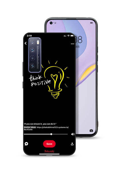 Tolwak غطاء حماية لهاتف هواوي نوفا 7 5G - فكر بإيجابية