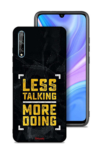 Tolwak غطاء حماية لهاتف هواوي بي سمارت إس - أقل كلامًا وأكثر فعلًا