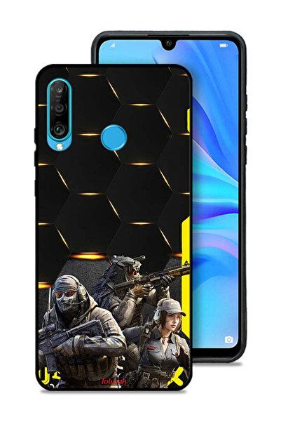 Tolwak غطاء حماية لهاتف هواوي P30 لايت بخلفية Cyberpunk