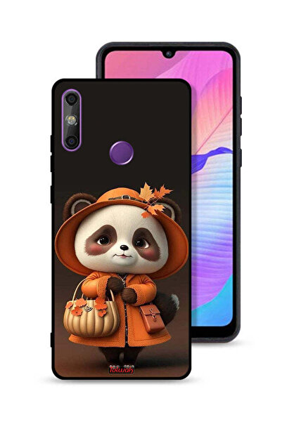 Tolwak غطاء حماية لهاتف هواوي إنجوي 20e بتصميم سيدة الباندا اللطيفة