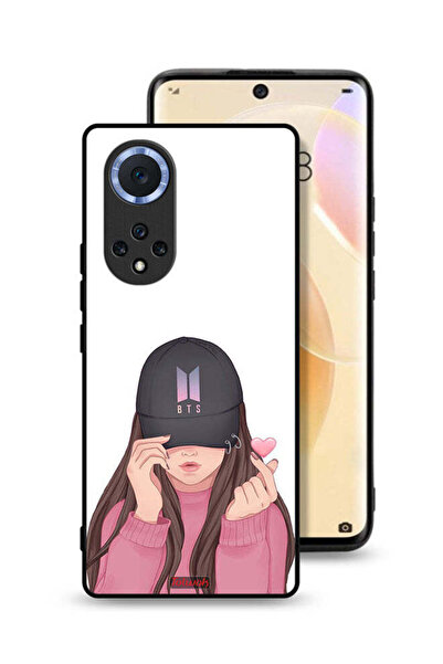 Tolwak غطاء حماية لهاتف هواوي نوفا 9 - فتاة تصنع سناب شات