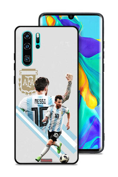 Tolwak غطاء حماية لهاتف هواوي P30 Pro برسومات ليو ميسي