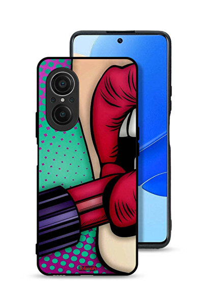 Tolwak Huawei nova 9 SE Protective Case Cover Lipstick