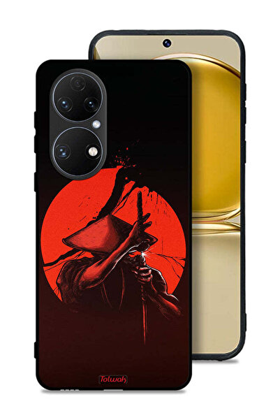 Tolwak غطاء حماية لهاتف هواوي P50 بتصميم محارب السيف