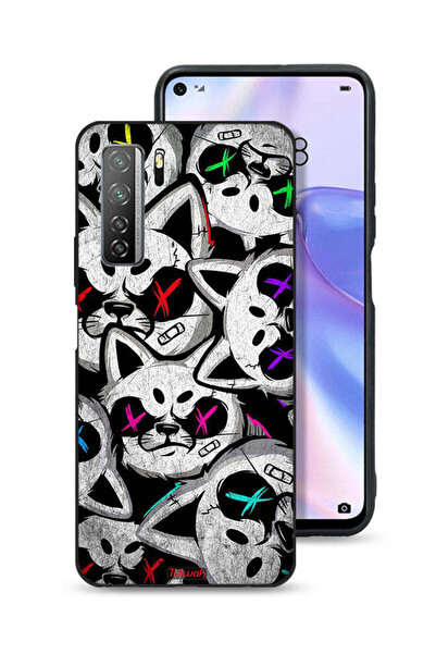 Tolwak غطاء حماية لهاتف هواوي نوفا 7 SE 5G بطبعة قطط مارشميلو