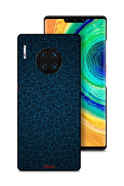 Tolwak غطاء حماية لهاتف هواوي ميت 30 إي برو 5G بنقشة أوراق فنية رقمية