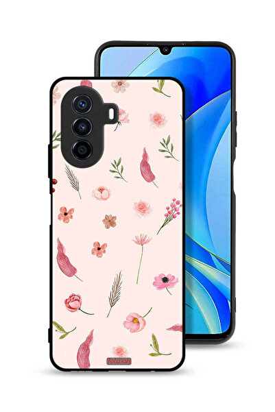 Tolwak غطاء حماية لهاتف هواوي نوفا Y70 بنقشة أوراق وورود