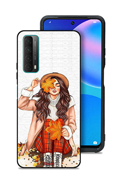 Tolwak غطاء حماية لهاتف هواوي بي سمارت (2021) يحمل صورة أوراق الخريف