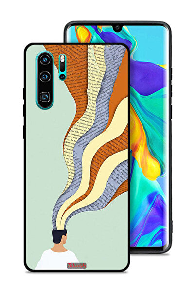 Tolwak غطاء حماية لهاتف هواوي P30 Pro - تصميم فني من Data In Mind