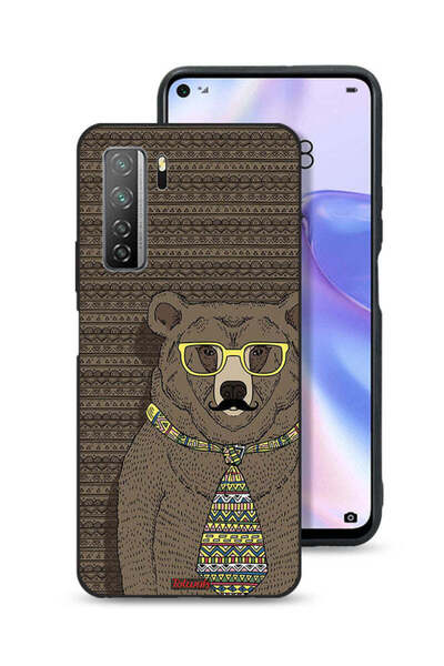 Tolwak غطاء حماية لهاتف هواوي نوفا 7 SE 5G، تصميم السيد وولف