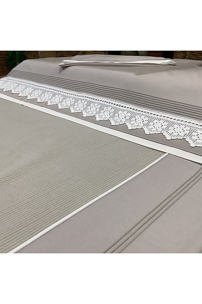 OYA home Cotton & Lace Baby Pique Set / Bpt-5787
