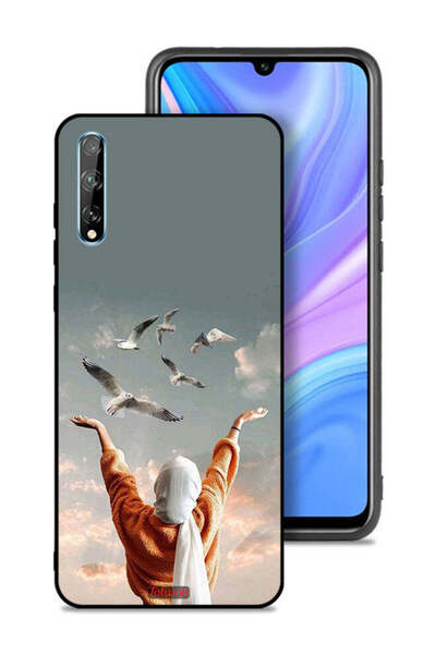 Tolwak غطاء حماية لهاتف هواوي بي سمارت إس - طيور تحلق