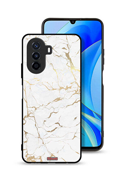 Tolwak غطاء حماية لهاتف هواوي نوفا Y70 بنمط رخامي