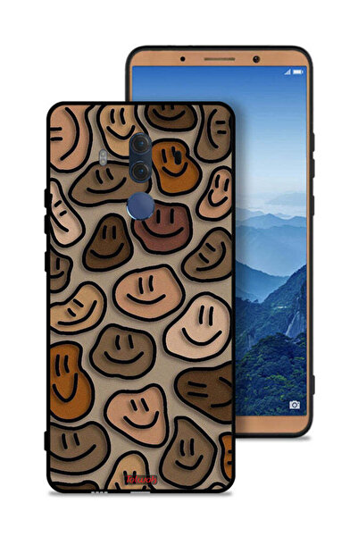 Tolwak غطاء حماية لهاتف هواوي ميت 10 برو برسومات وجوه مبتسمة