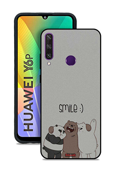 Tolwak غطاء حماية لهاتف هواوي Y6p بابتسامة الأصدقاء