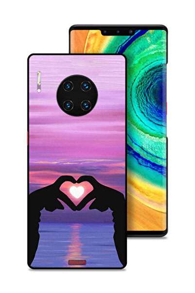 Tolwak غطاء حماية لهاتف هواوي ميت 30 برو بتصميم قلب وقمر