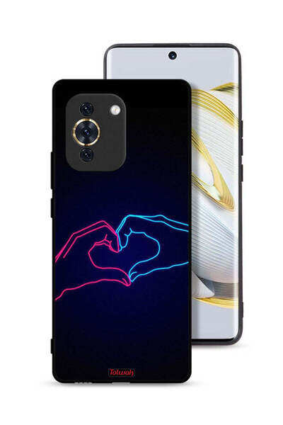 Tolwak Huawei nova 10 Protective Case Cover Touching Hand Making Heart