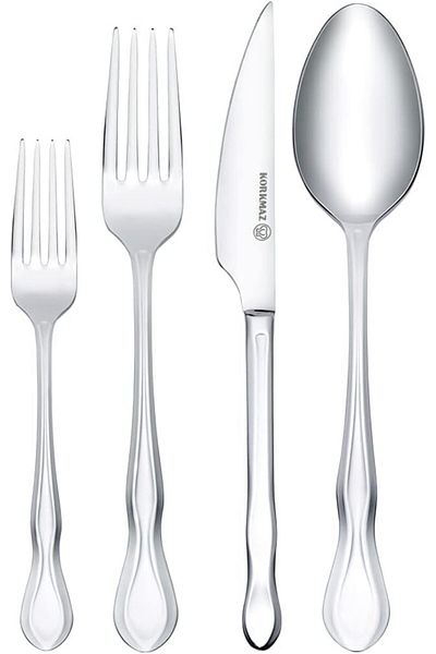 Mena Rise Şirinshop Silva 24 Piece Fork Spoon Knife Set 1108107