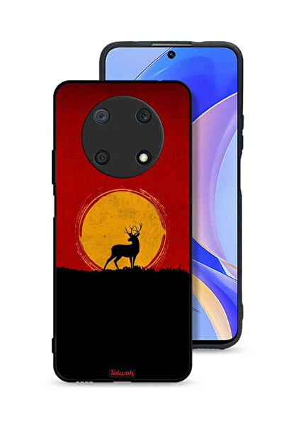 Tolwak Huawei nova Y90 Protective Case Cover Deer And Moon Artwork