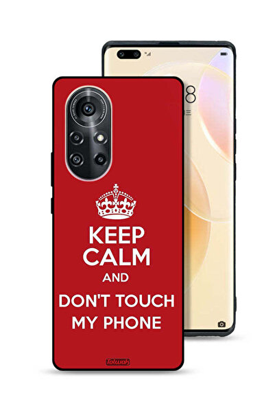 Tolwak Huawei nova 8 Pro Protective Case Cover Keep Calm And Dont Touch My Phone
