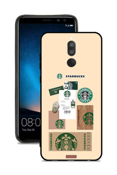 Tolwak غطاء حماية لهاتف هواوي ميت 10 لايت - ملصق قهوة