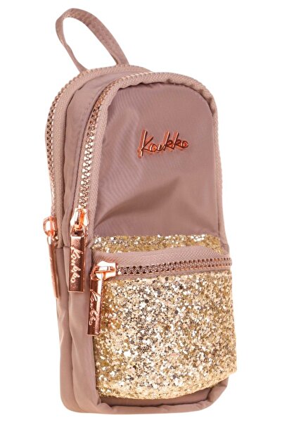 KAUKKO Suport pentru creion pentru fete în formă de geantă cu trei compartime...