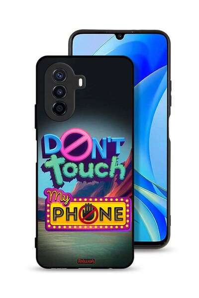 Tolwak Huawei nova Y70 Protective Case Cover Do Not Touch My Phone