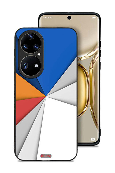 Tolwak غطاء حماية لهاتف Huawei P50 Pro مصنوع من مادة مطابقة للفن التجريدي
