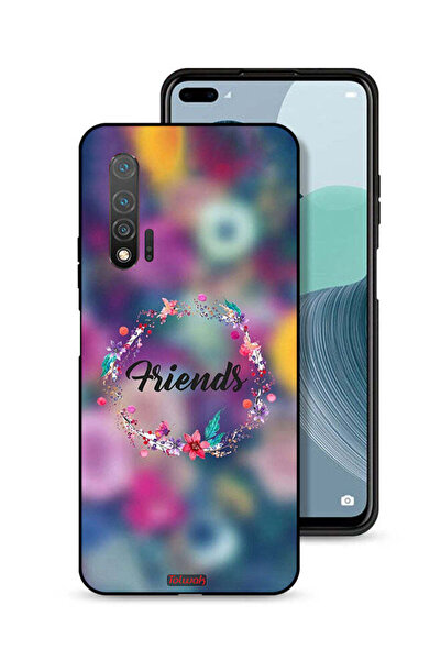 Tolwak غطاء حماية لهاتف هواوي نوفا 6 بتصميم خاتم أصدقاء الزهور