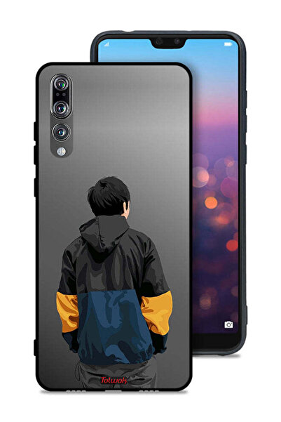 Tolwak غطاء حماية لهاتف هواوي P20 Pro بتصميم صورة صبي