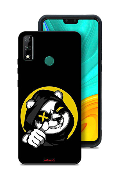 Tolwak غطاء حماية لهاتف هواوي Y8s بتصميم قطة مارشميلو لطيفة
