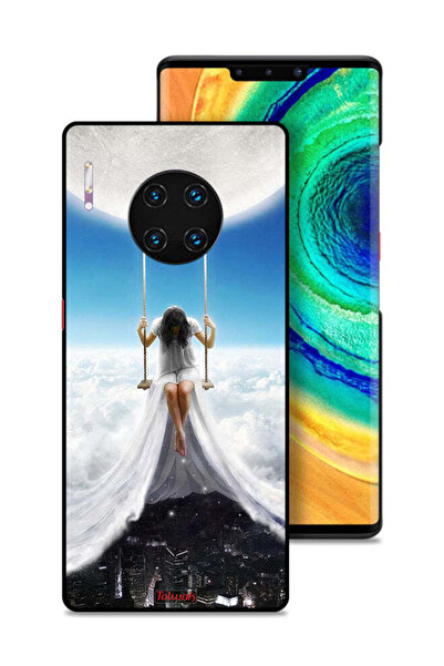 Tolwak غطاء حماية لهاتف هواوي ميت 30 برو بتصميم فن مدينة الغيوم والقمر