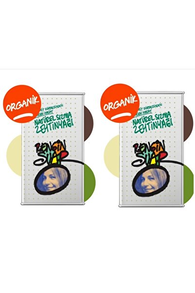 Rengin Suar Zeytin Ve Zeytinyağları 2X5L ORGANİK ERKEN HASAT NATÜREL SIZMA ZE...