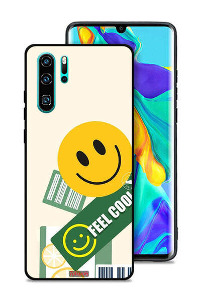 Tolwak غطاء حماية لهاتف هواوي P30 Pro - ملصق Feel Cool