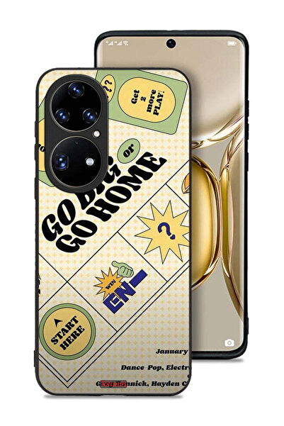 Tolwak Huawei P50 Pro Protective Case Cover Go Big Or Go Home