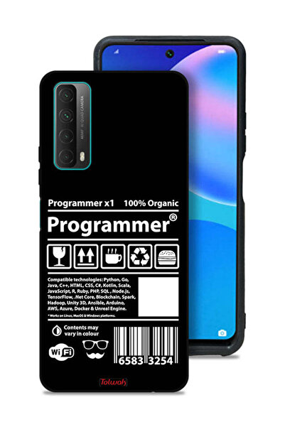 Tolwak غطاء حماية وملصق برمجة لهاتف هواوي بي سمارت (2021)