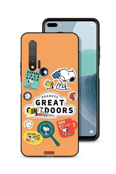 Tolwak غطاء حماية لهاتف هواوي نوفا 6 - ملصقات الفول السوداني